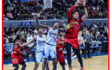 San Miguel Fires Up in First Half, Holds Off Magnolia in Commissioner's Cup Opener