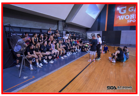 Strong Group Athletics’ Volleyball Team Day 1 of Journey to PVL