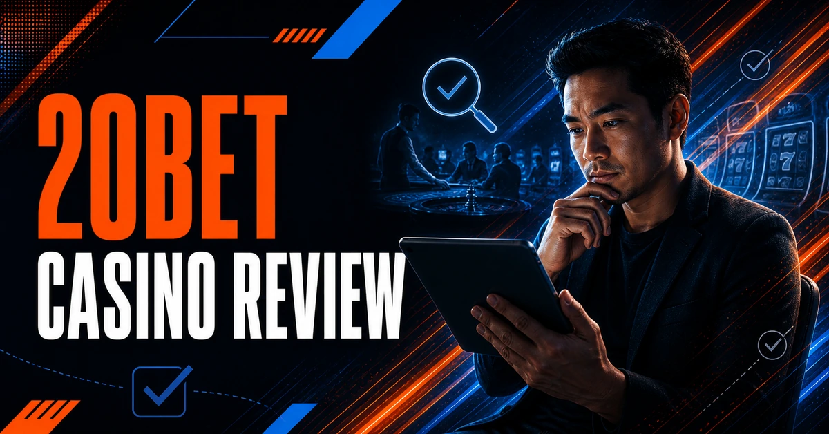 20Bet casino review featured image