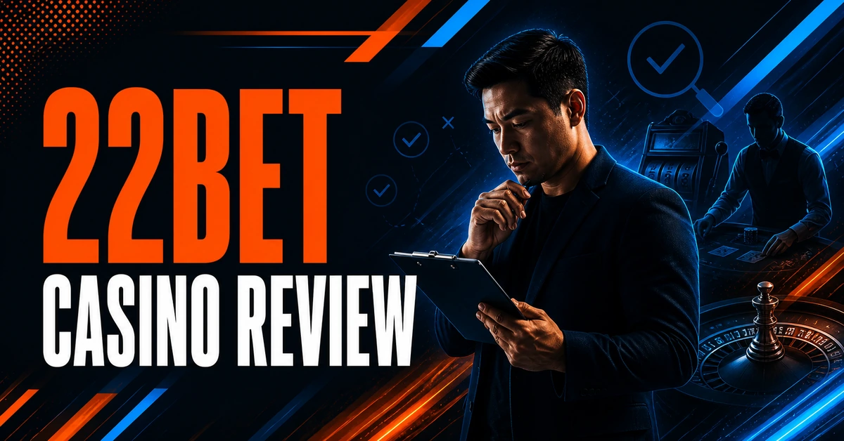 22Bet casino review featured image